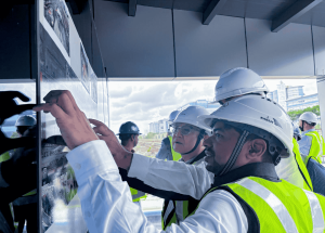 Members of the International High-speed Rail Association (IHRA) and the Japan Transport and Tourism Research Institute (JTTRI) visited construction sites in Mumbai._2