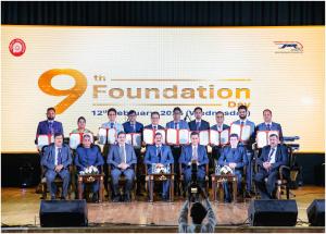 NHSRCL celebrates 9th foundation day on 12th February 2025