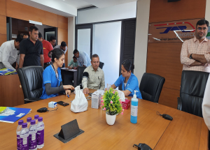 NHSRCL organized a free Health Check-up Camp for its employees at Ahmedabad office_3
