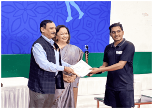 NHSRCL participated in the inter-organizational badminton tournament 2024 organised by DMRC with teams from RITES, DMRC, NHSRCL and NCRTC.
