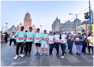 NHSRCL participates Tata Mumbai Half Marathon 2025-3 Jan-2025