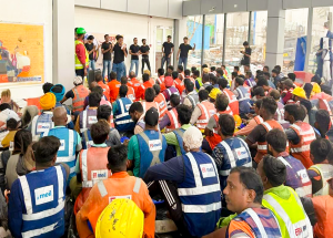 Nukkad Natak series - _Prayas_ to ensure safety of workers at Bullet Train Project Construction SItes