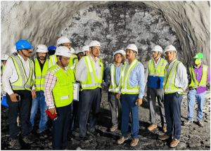 On-site inspection of the ADIT and Shilphata tunnel sections Nov-2025
