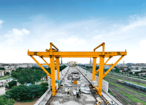 Over 200,000 noise barriers installed along 100+ km of Mumbai-Ahmedabad Bullet Train viaduct 1 Dec.2024