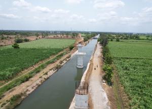 Pier Work at Surat District (KRB Canal), June 2023