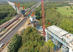 Pier work in Progress at GAD-11, Navsari District, November 2023