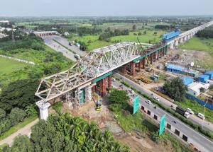 SBS (Over-slung) LG-2 & Girder Launching at GAD-1134, Surat District, October 2023