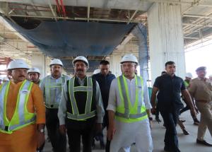Shri Ashwini Vaishnaw, Hon’ble Minister of Railways visited Bullet Train construction sites in Anand, Gujarat, on 1st March 2025 to review the on-ground progress of India’s first Bullet Train project