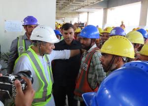 Shri Ashwini Vaishnaw, Hon’ble Minister of Railways visited Bullet Train construction sites in Anand, Gujarat, on 1st March 2025 to review the on-ground progress of India’s first Bullet Train project