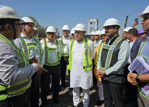 Shri Ashwini Vaishnaw, Hon’ble Minister of Railways visited Bullet Train construction sites in Anand, Gujarat, on 1st March 2025 to review the on-ground progress of India’s first Bullet Train project