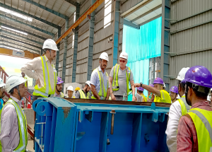 Shri Vivek Kumar Gupta, MD of NHSRCL inspected the NATM tunneling works carried out at Shilphata portal area of 21 km long tunnel being constructed between BKC and Shilphata_0