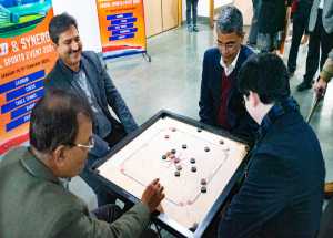 Team gathered at the _Speed and Synergy_ Annual Sports event 2024, inaugrated by Managing Director Shri Anjum Pervez_2