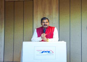 Tracking the Progress of India’s High-Speed Rail Project – A photographic compilation showcasing the development of India’s first Bullet Train project in 2024 was unveiled by Shri Vivek Kumar Gupta, Managing DirectorNHSRCL in presence of all directors and officials on 12th March 2025