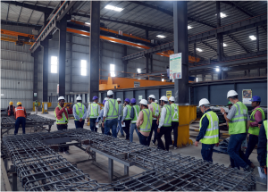 Shri Vivek Kumar Gupta, Managing Director/NHSRCL visited key construction sites of Mumbai-Ahmedabad Bullet Train project in Surat on 22 May 2025