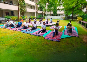 On International Yoga Day 2025, NHSRCL employees across various offices came together to celebrate the timeless practice of yoga