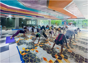 On International Yoga Day 2025, NHSRCL employees across various offices came together to celebrate the timeless practice of yoga