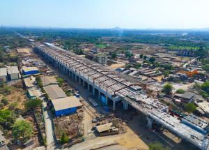 Under Construction Vapi Bullet Train Station