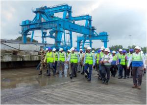 Shri Vivek Kumar Gupta, MD/NHSRCL, along with Director (Projects), inspected the casting yards and the mountain tunnel near Dahanu