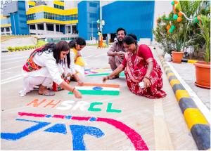 Independence Day celebration at various site offices of Mumbai-Ahmedabad Bullet Train project on 15th August 2025