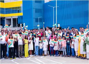 Independence Day celebration at various site offices of Mumbai-Ahmedabad Bullet Train project on 15th August 2025