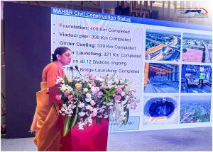 NHSRCL participated in a seminar for Station Area Development around Bullet Train Stations in Maharashtra on 26th September 2025