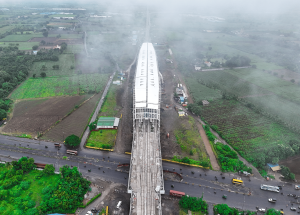 Under-construction Surat Bullet Train station