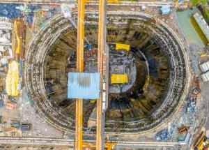Work in Progress at Vikhroli Shaft, Maharashtra