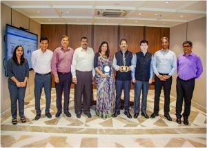 NHSRCL receives the Excellence Award (Gold) in the Corporate Films category at 15th PRCI Excellence Awards 2025 at the 19th Global Communication Conclave 2025, held on 26th–27th September in Goa