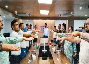 Administration of integrity pledge to all the employees at NHSRCL site offices