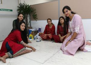 Diwali celebration at NHSRCL corporate office on 16th October 2025