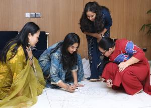 Diwali celebration at NHSRCL corporate office on 16th October 2025