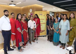 Diwali celebration at NHSRCL corporate office on 16th October 2025