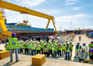 Educational site visits to Mumbai-Ahmedabad Bullet Train construction sites
