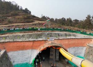 Breakthrough achieved for second mountain tunnel of the Bullet Train project in Palghar District on 3rd February 2026