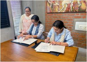 Knowledge Partnership MoU with CEPT University, Ahmedabad, to broaden urban planning & design solutions around Mumbai–Ahmedabad Bullet Train stations