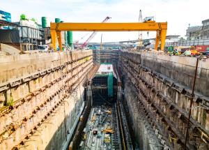 Mumbai Bullet Train station is taking shape for Mumbai-Ahmedabad Bullet Train project