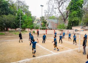 NHSRCL’s Annual Sports Event “Speed & Synergy” organised in Vadodara where teams actively participated in Cricket, Chess and Volleyball