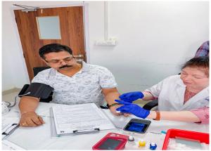 NHSRCL employees came together to support a noble cause by participating in a Blood Donation Camp organized at Thane, Maharashtra and Vadodara, Gujarat