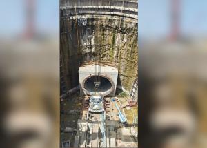 Assembly of Tunnel Boring Machine for Bullet Train Project Begins at Vikhroli, Maharashtra