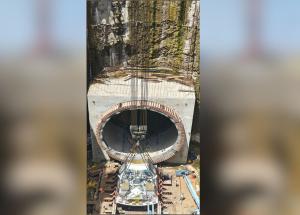Assembly of Tunnel Boring Machine for Bullet Train Project Begins at Vikhroli, Maharashtra