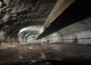 Under-construction 21 km tunnel for Mumbai-Ahmedabad Bullet Train Project