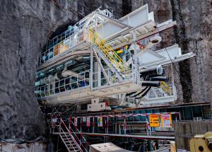 Assembly of the 13.6-metre-diameter Tunnel Boring Machine in full swing for Mumbai-Ahmedabad Bullet Train project