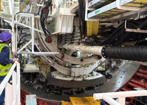 India’s Largest Rail Tunnel Boring Machine Started Excavation from Vikhroli for Mumbai–Ahmedabad Bullet Train Project