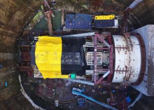India’s Largest Rail Tunnel Boring Machine Started Excavation from Vikhroli for Mumbai–Ahmedabad Bullet Train Project