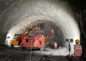 394-meter-long ADIT (Additionally Driven Intermediate Tunnel) Completes for Bullet Train Project